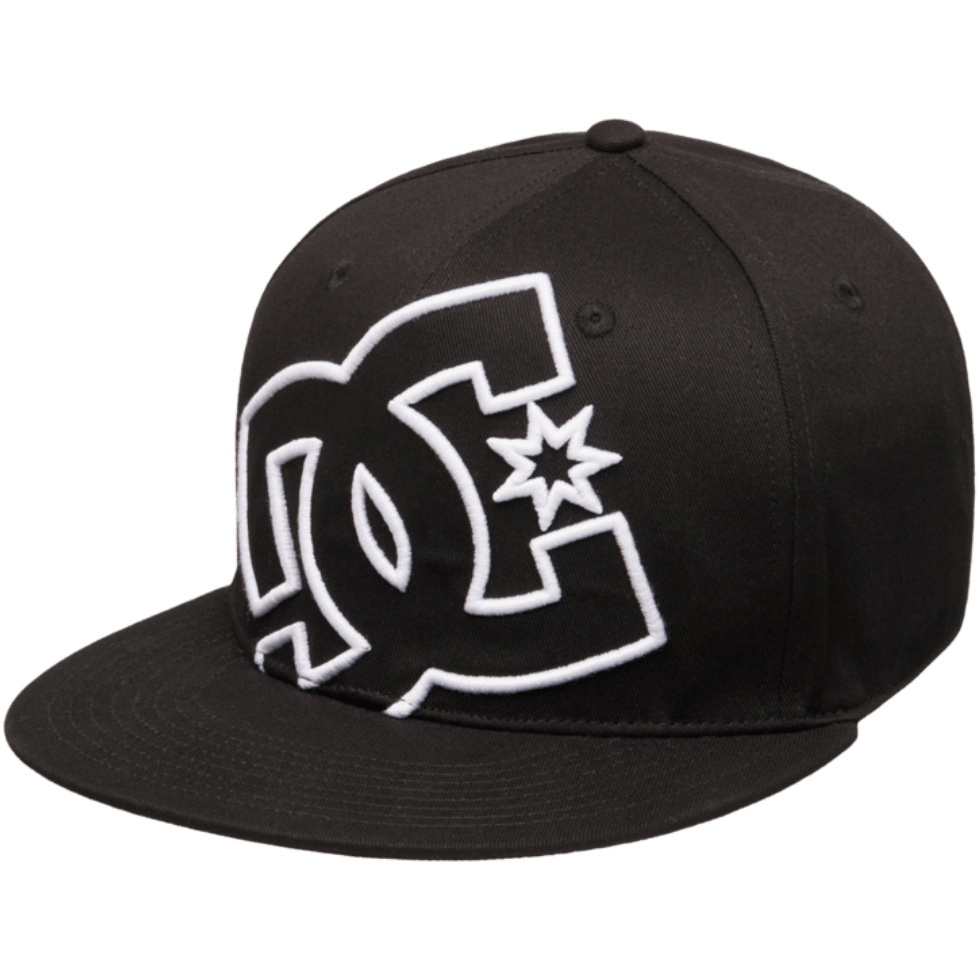 2026 DC Shoes Mens DC Double Cap EDYHA03182 - Black 2